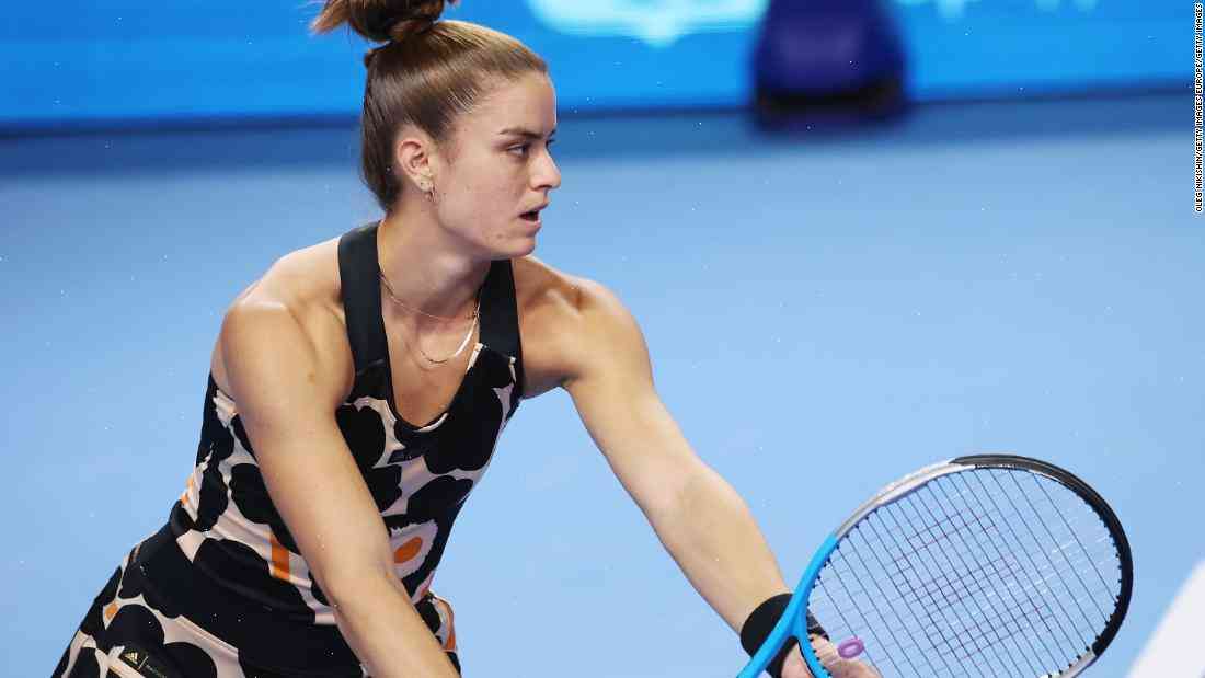 Maria Sakkari secures WTA Finals spot after beating Mirjana Lucic-Baroni