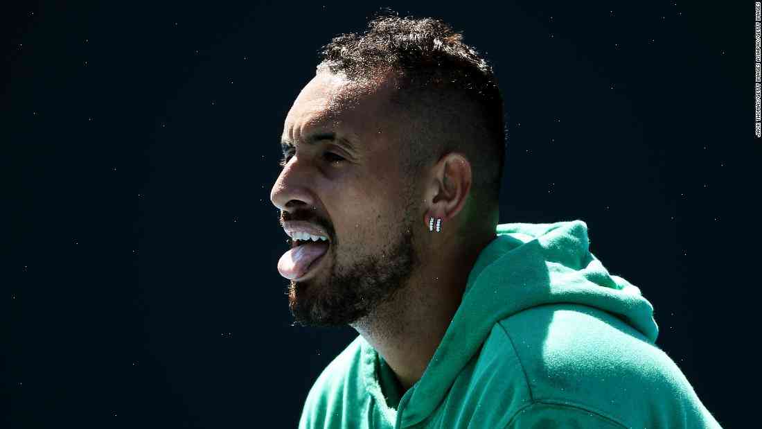 One of Nick Kyrgios’s most precious belongings is a pair of tennis shoes