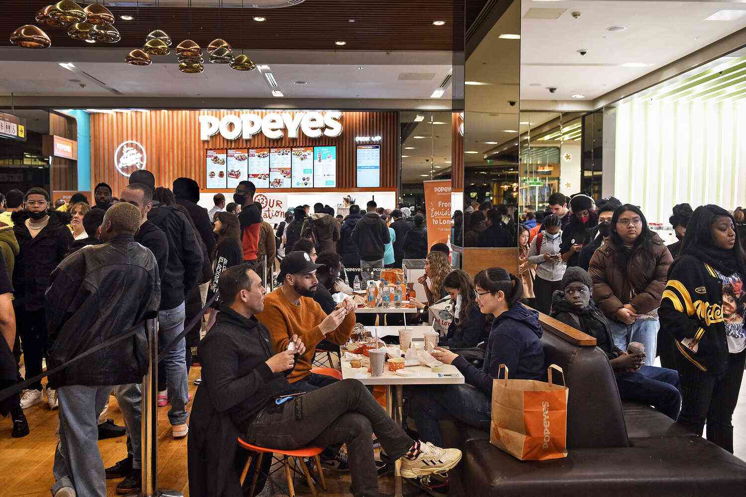 Popeyes creates restaurant for London and New York